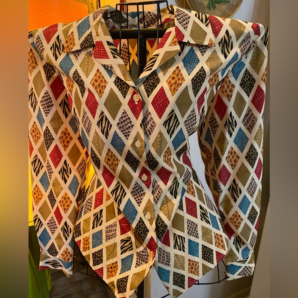 Joan Leslie Vintage Dress Shirt